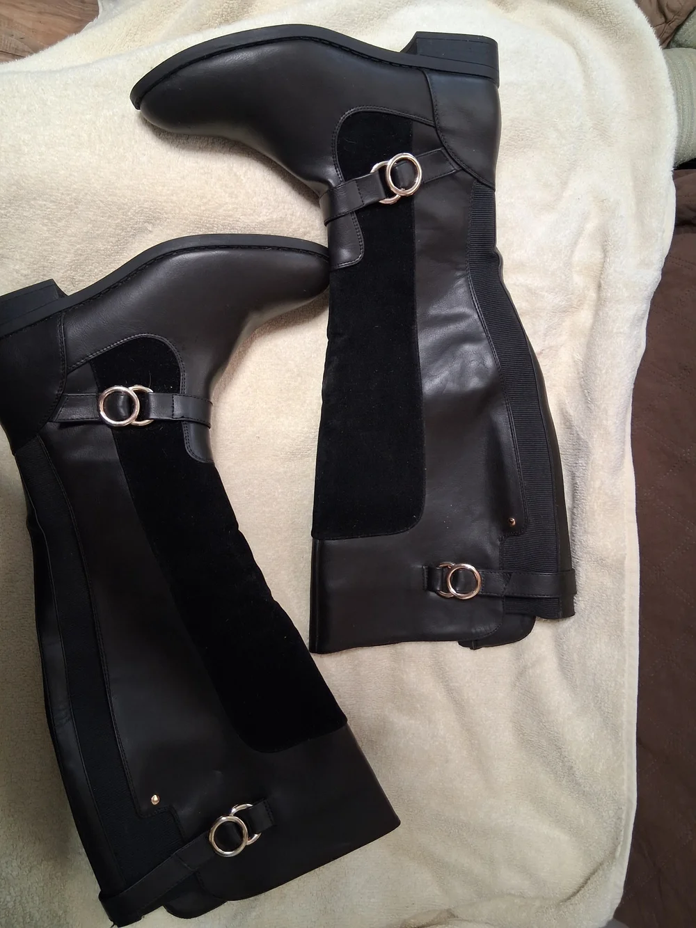 Classic Black Over-the-Knee Boots with Side Zip